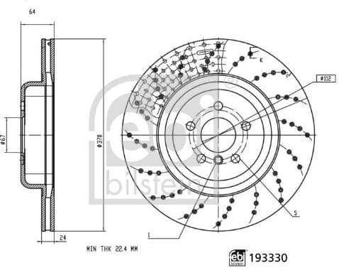 Brake Disc 193330