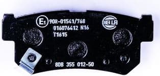 Brake Pad Set, disc brake 8DB 355 012-501