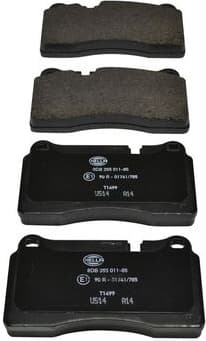 Brake Pad Set, disc brake 8DB 355 011-851