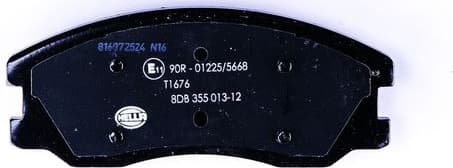 Brake Pad Set, disc brake 8DB 355 013-121 - image 2