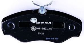 Brake Pad Set, disc brake 8DB 355 011-091