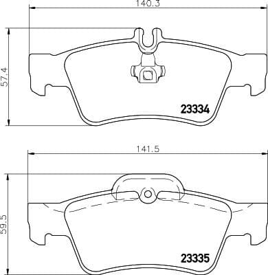 Brake Pad Set, disc brake 8DB 355 018-751 - image 4