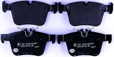 Brake Pad Set, disc brake 8DB 355 021-831