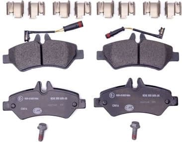 Brake Pad Set, disc brake 8DB 355 005-351