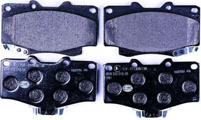 Brake Pad Set, disc brake 8DB 355 015-351