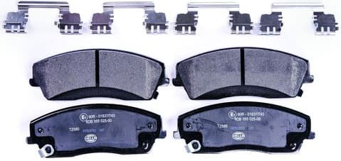 Brake Pad Set, disc brake 8DB 355 025-001