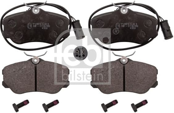 Brake Pad Set, disc brake 116006
