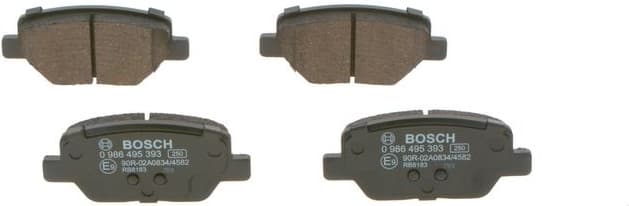 Brake Pad Set, disc brake 0986495393
