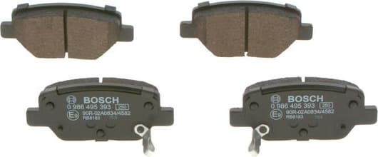 Brake Pad Set, disc brake 0986495393 - image 3