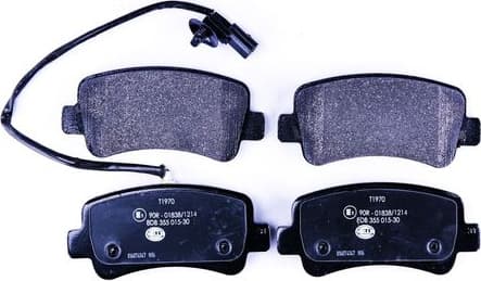 Brake Pad Set, disc brake 8DB 355 015-301