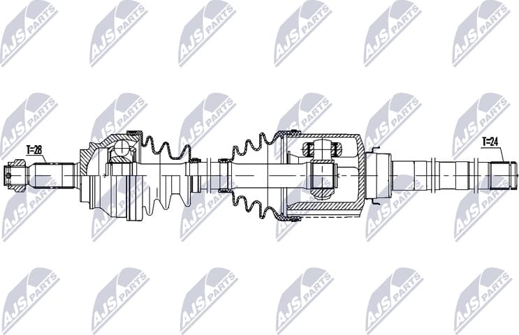 Drive Shaft NPW-MS-086