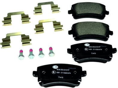 Brake Pad Set, disc brake 8DB 355 010-971