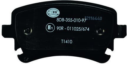 Brake Pad Set, disc brake 8DB 355 010-971 - image 2