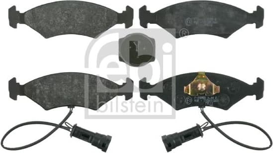 Brake Pad Set, disc brake 16024