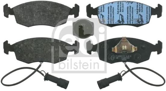 Brake Pad Set, disc brake 16022