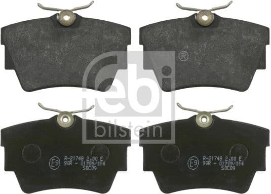 Brake Pad Set, disc brake 16472