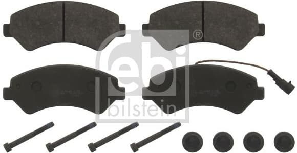Brake Pad Set, disc brake 16840