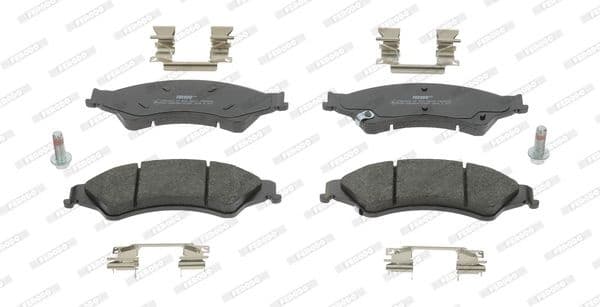Brake pads front, Top Quality FDB4832
