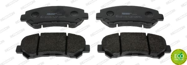 Brake pads front, Top Quality FDB4051 - image 2