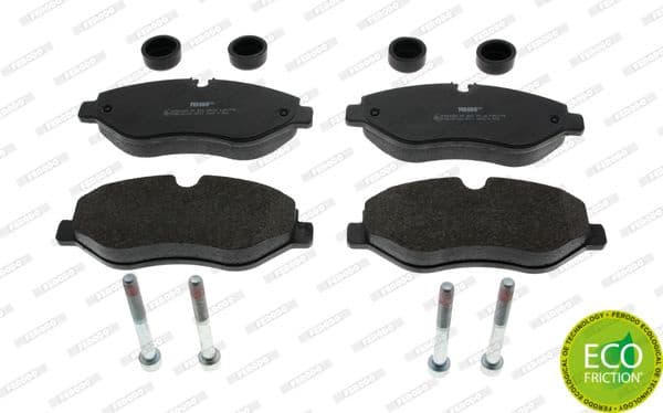 Brake pads front, Top Quality FVR1778 - image 2