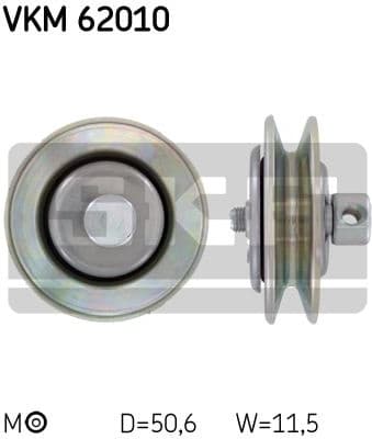 Tensioner belt VKM62010