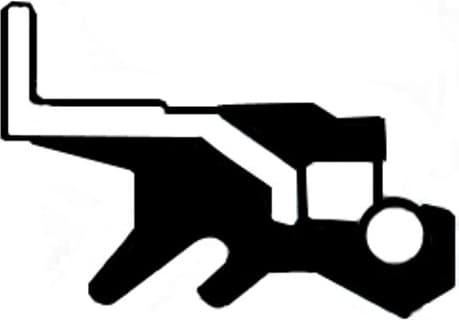 Seal differential-shaft 190 33952B - image 5