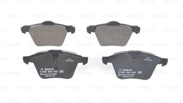 Brake Pad Set, disc brake 0986494245 - image 3