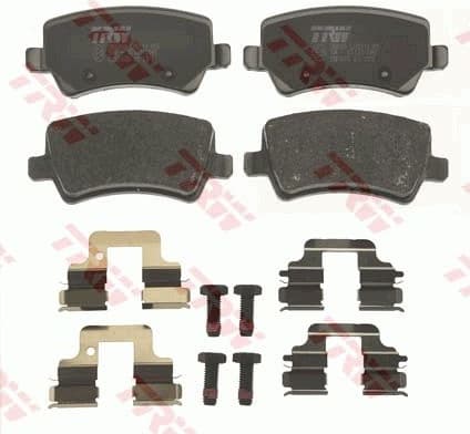 Brake pads rear, Top Quality GDB1685 - image 2