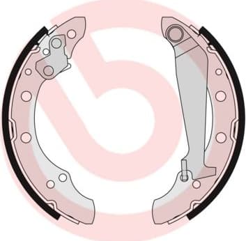 Brake shoes, Top Quality S85511