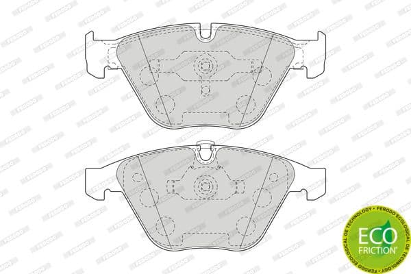 Brake pads front, Top Quality FDB1628 - image 2