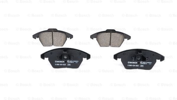 Brake Pad Set, disc brake 0986424825
