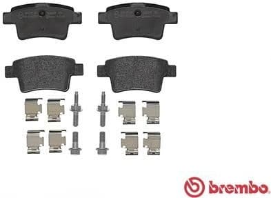 Brake pads rear, Top Quality P61085 - image 2