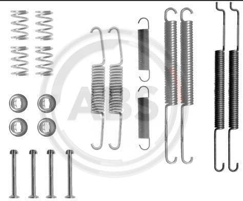 Accessory Kit, brake shoes 0726Q