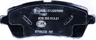 Brake Pad Set, disc brake 8DB 355 013-211 - image 2