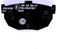 Brake Pad Set, disc brake 8DB 355 006-411