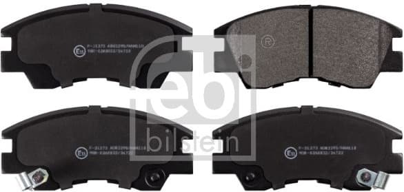 Brake Pad Set, disc brake 16128