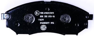 Brake Pad Set, disc brake 8DB 355 013-141 - image 2