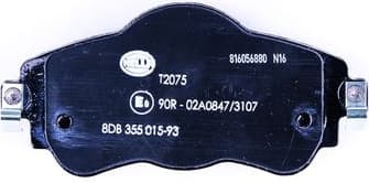 Brake Pad Set, disc brake 8DB 355 015-931