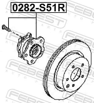 Wheel Hub 0282-S51R - image 2