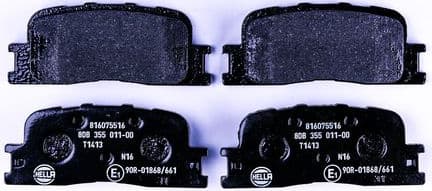 Brake Pad Set, disc brake 8DB 355 011-001