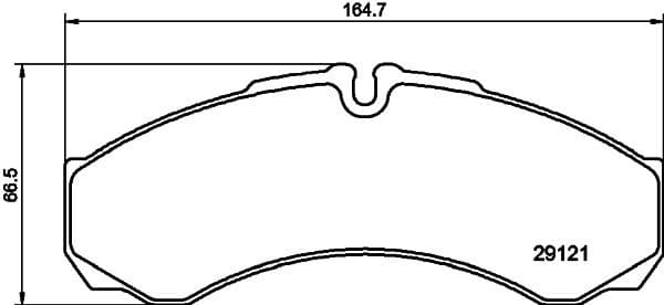 Brake Pad Set, disc brake 8DB 355 005-411 - image 4