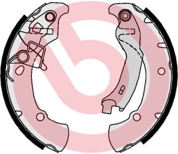 Brake Shoe Set ESSENTIAL LINE S 16 516