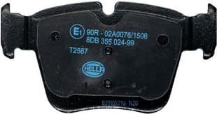 Brake Pad Set, disc brake 8DB 355 024-991