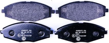 Brake Pad Set, disc brake 8DB 355 017-021