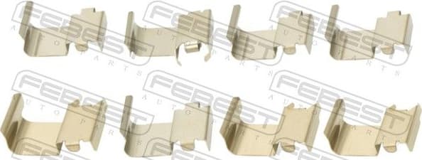 Accessory Kit, disc brake pad 0403-COLTF