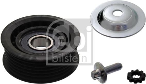 Deflection/Guide Pulley, V-ribbed belt 100091