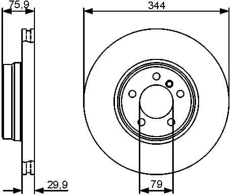 Brake Disc 0986479475 - image 5