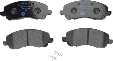 Brake Pad Set, disc brake 8DB 355 009-671
