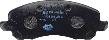 Brake Pad Set, disc brake 8DB 355 009-671 - image 2