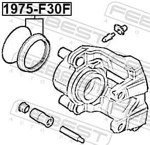 Repair Kit, brake caliper 1975-F30F - image 2